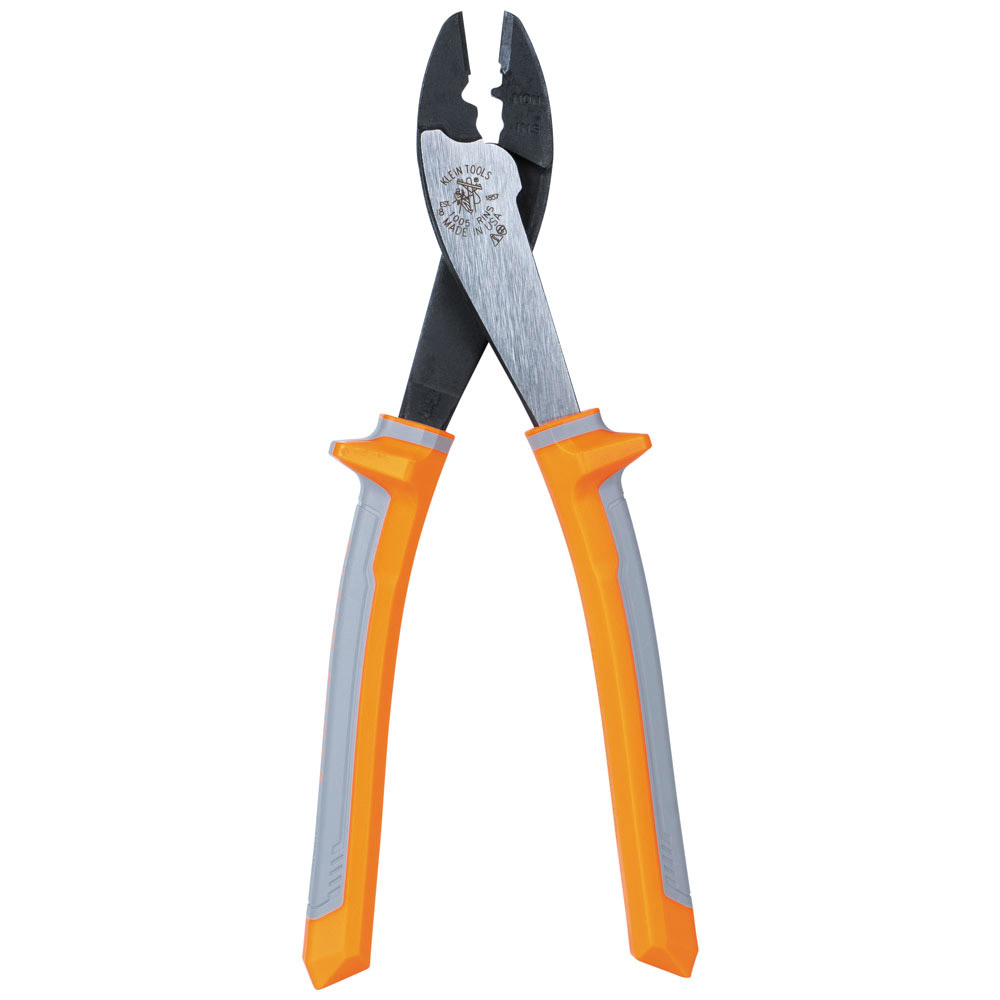 Klein Crimping and Cutting Tool for Connectors, Insulated # 1005RINS