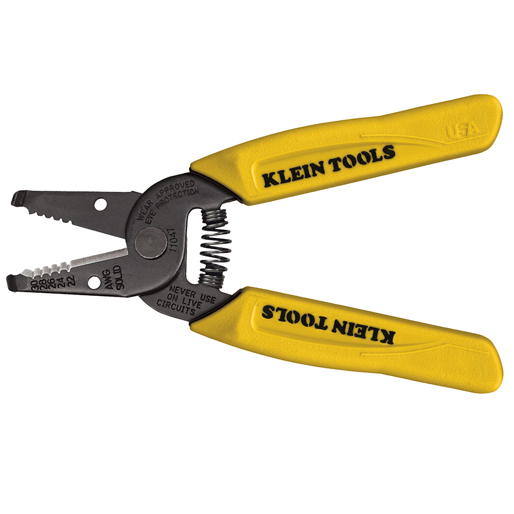 Klein Wire Stripper/Cutter, 22-30 AWG Solid Wire # 11047