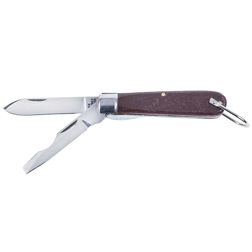 Klein 2 Blade Pocket Knife, Steel, 2-1/2-Inch Blade # 1550-2