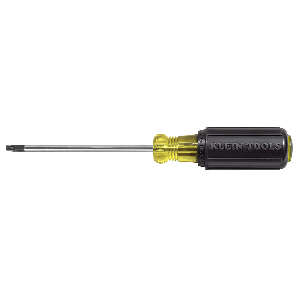Klein T25 Torx Screwdriver, Round Shank, Cushion-Grip # 19544