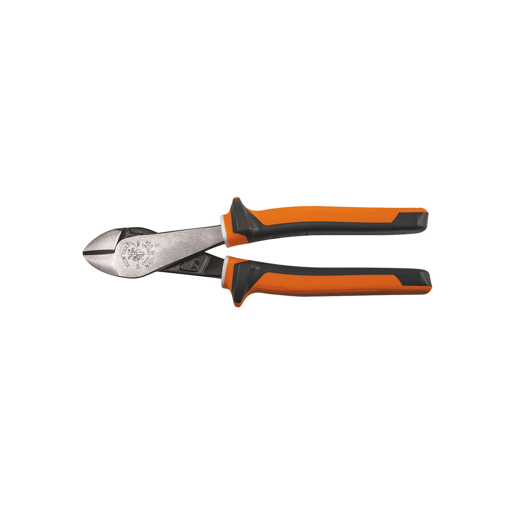 Klein Diagonal Cutting Pliers, Insulated, Slim Handle, 8-Inch # 200028EINS