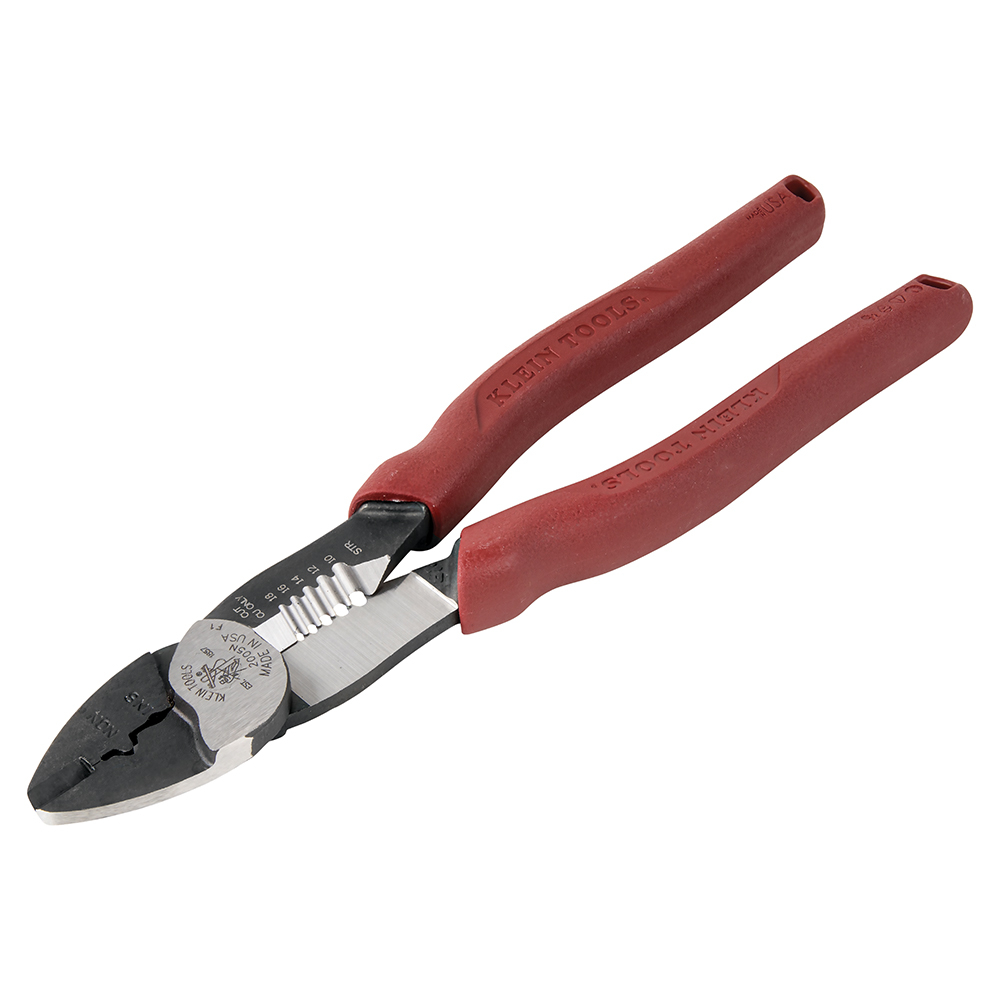 Klein Forged Steel Wire Crimper, Cutter, Stripper # 2005N