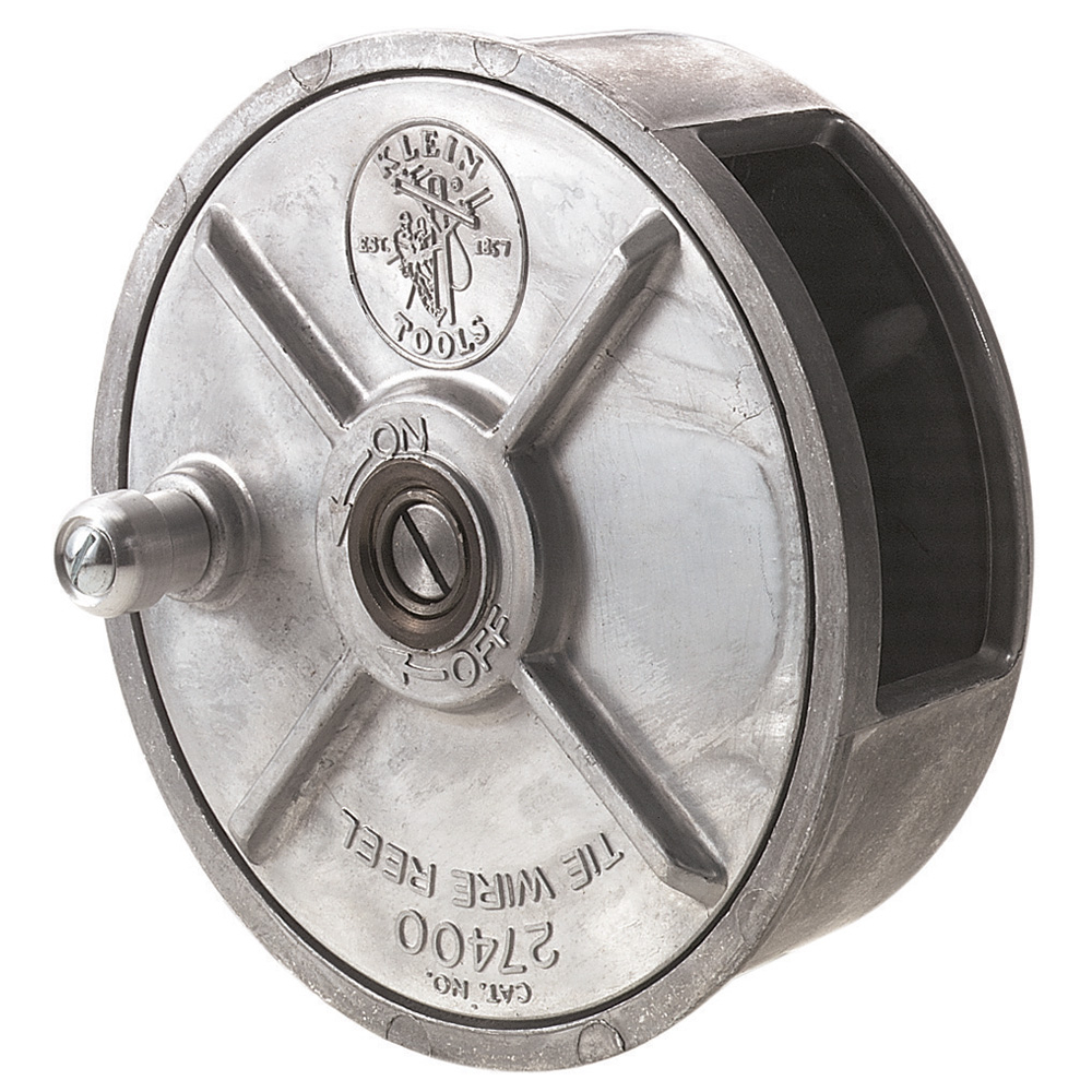 Klein Tie Wire Reel, Lightweight Aluminum # 27400