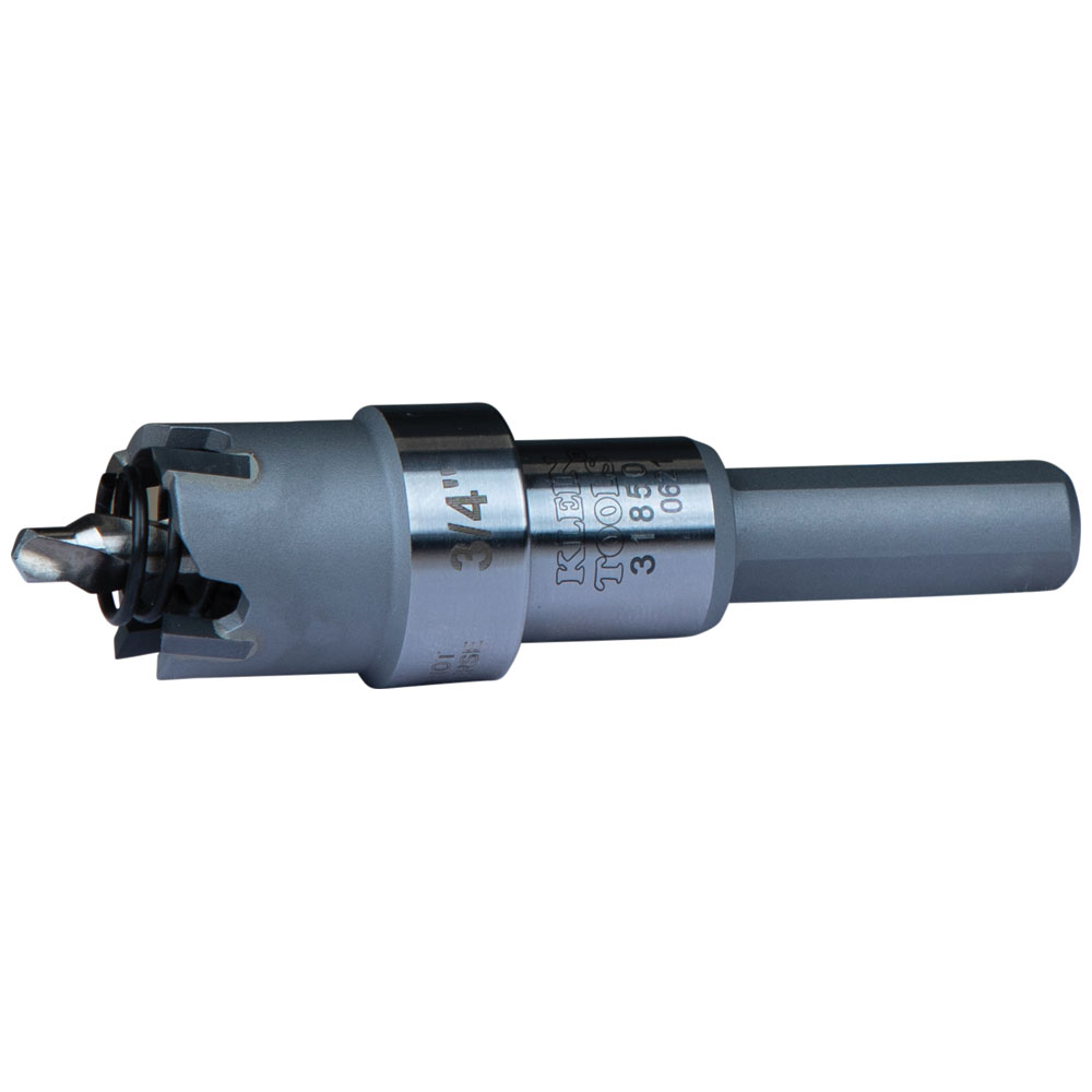 Klein 3/4-Inch Carbide Hole Cutter, to 3/16-Inch Sheets # 31850