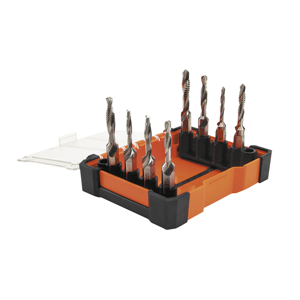 Klein Drill Tap Tool Kit, 8-Piece # 32217