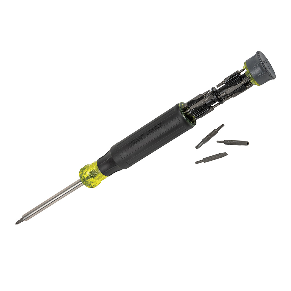 Klein 27-in-1 Multi-Bit Precision Screwdriver with Tamperproof Bits # 32327