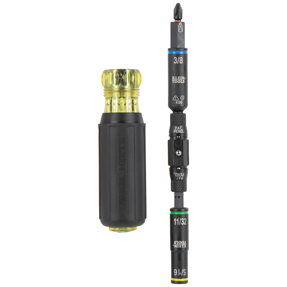 Klein KNECT 10-in-1 Impact-Rated Screwdriver / Nut Driver # 32528HD