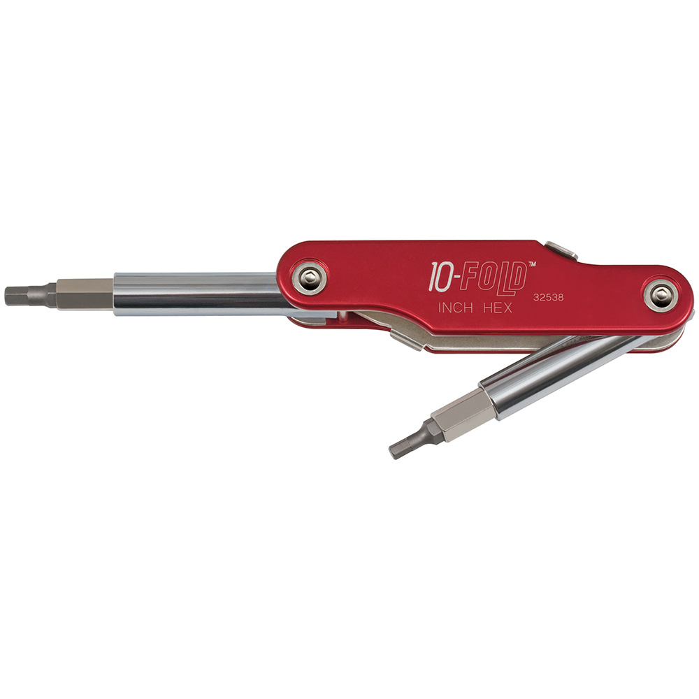 Klein 10-Fold Screwdriver / Nut Driver, Fractional Hex # 32538