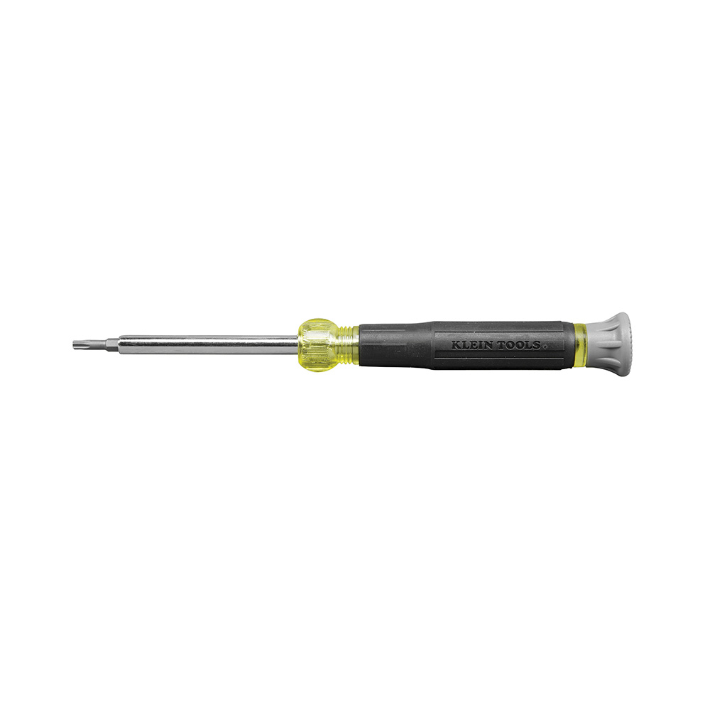 Klein Multi-Bit Electronics Screwdriver, 4-in-1, Torx Bits # 32585