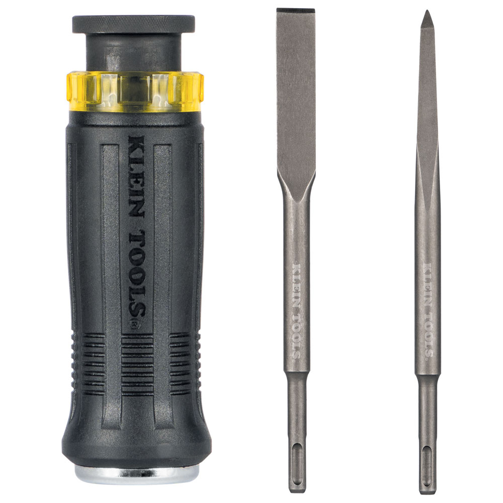 Klein Sds Chisel Bit Set with Handle, 3-Piece # 32753SD