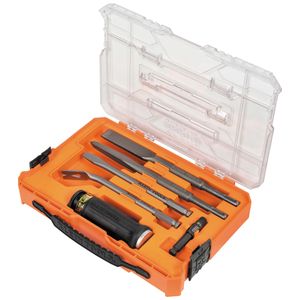 Klein Sds Chisel Bit Set with Handle 6-Piece # 32755SD