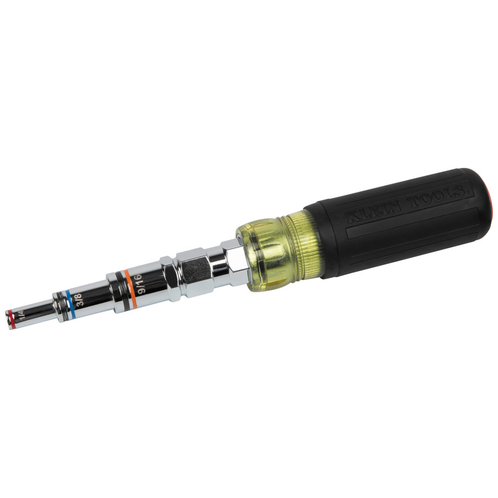 Klein 9-in-1 Pass Through SAE Multi-Nut Driver, Magnetic # 32809MAG