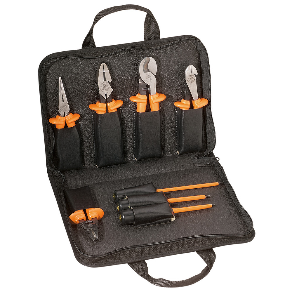 Klein Basic 1000V Insulated Tool Kit, 1000-Volt, 8-Piece # 33526