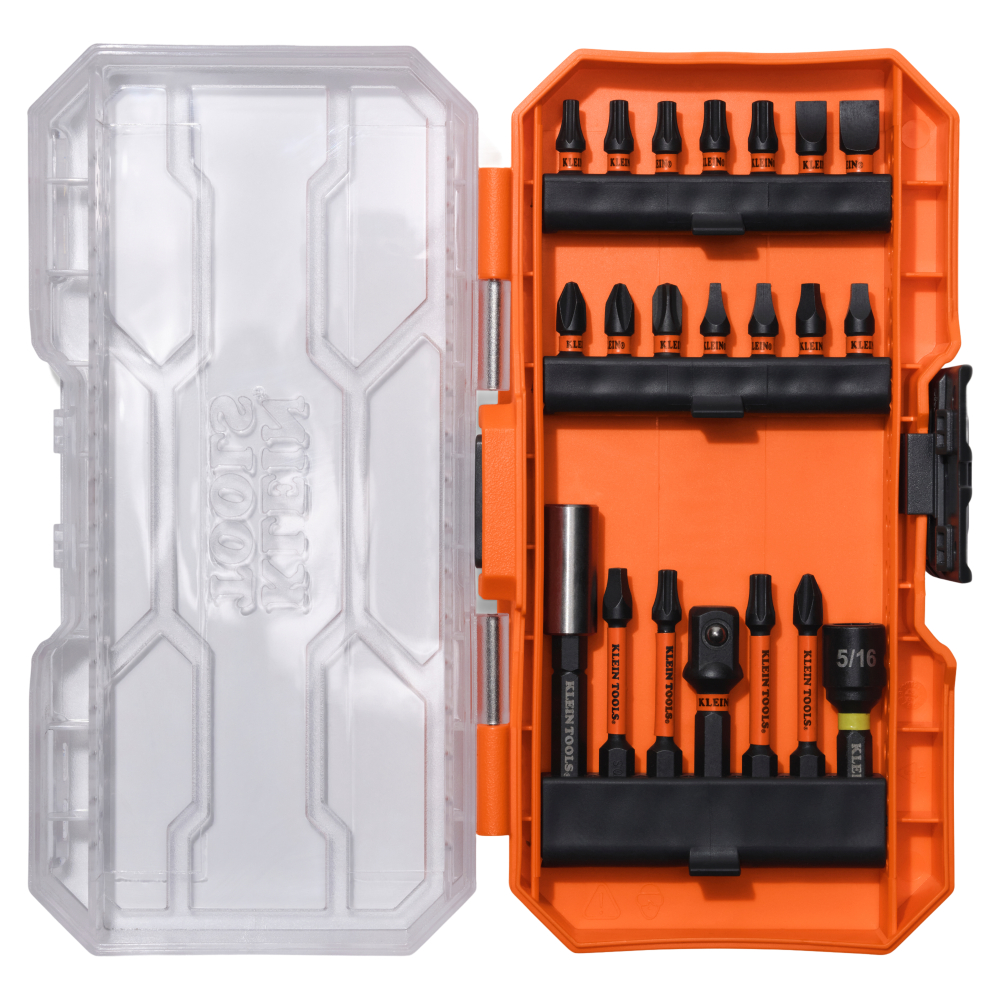 Klein Impact Driver Bit Set, 21-Piece # 33801B
