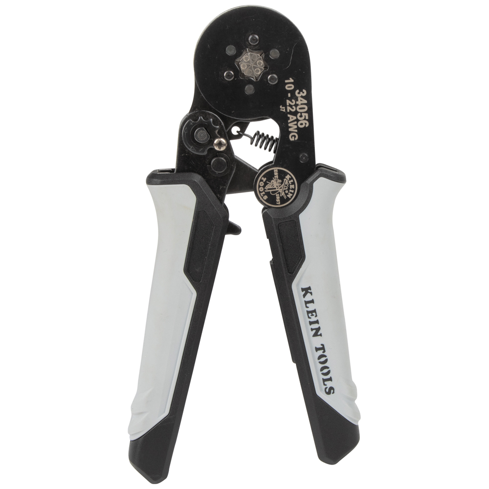 Klein Ratcheting Ferrule Hex Crimper, 10 to 22 AWG Wire # 34056