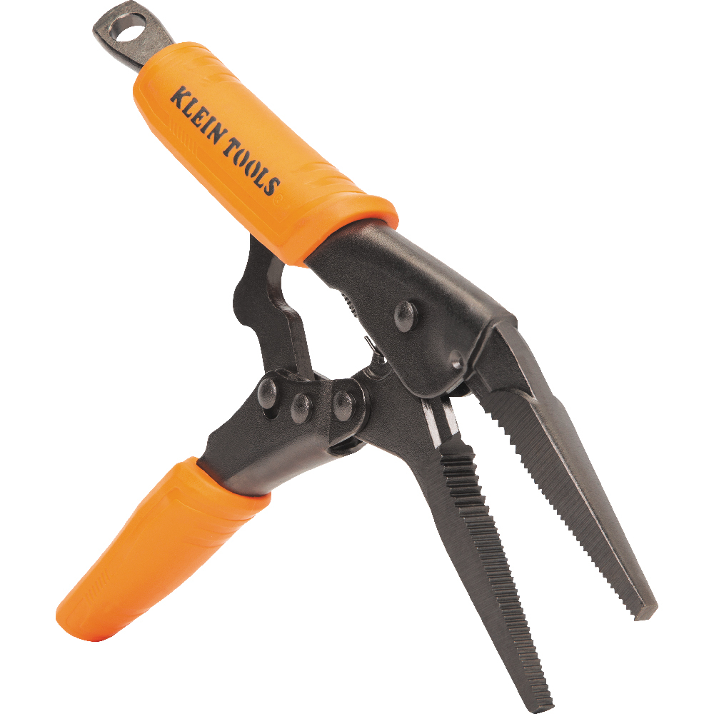 Klein Long Nose Locking Pliers, 9-Inch # 38612