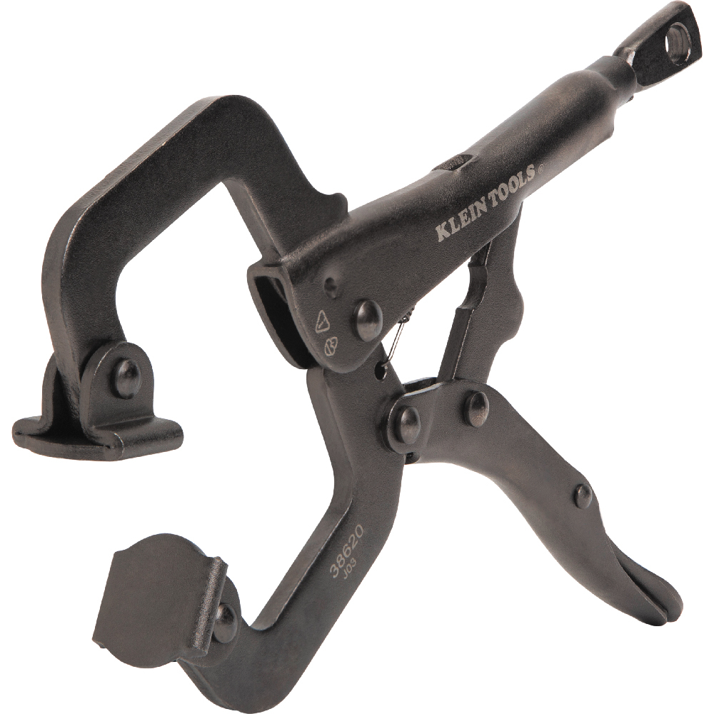 Klein C-Clamp Locking Pliers with Swivel Jaws, 6-Inch # 38620