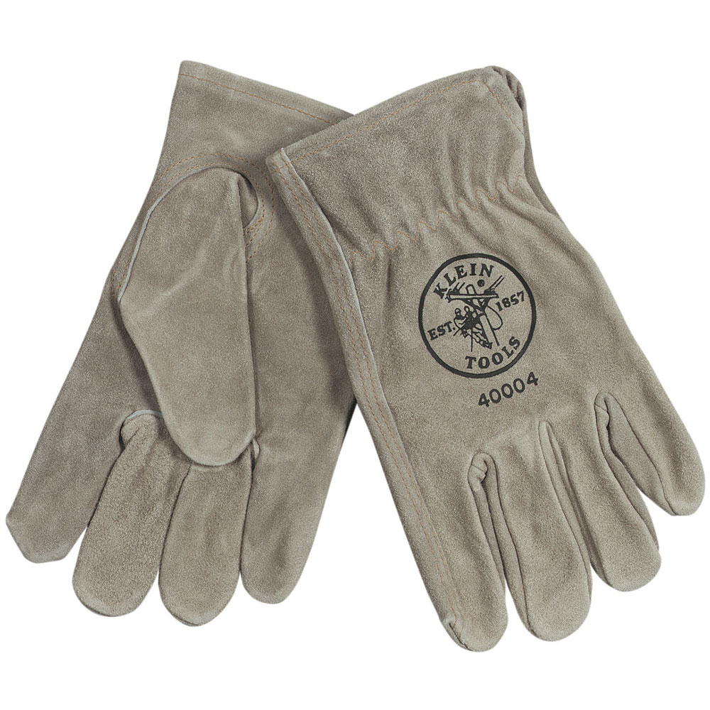 Klein Cowhide Driver's Gloves, Medium # 40004
