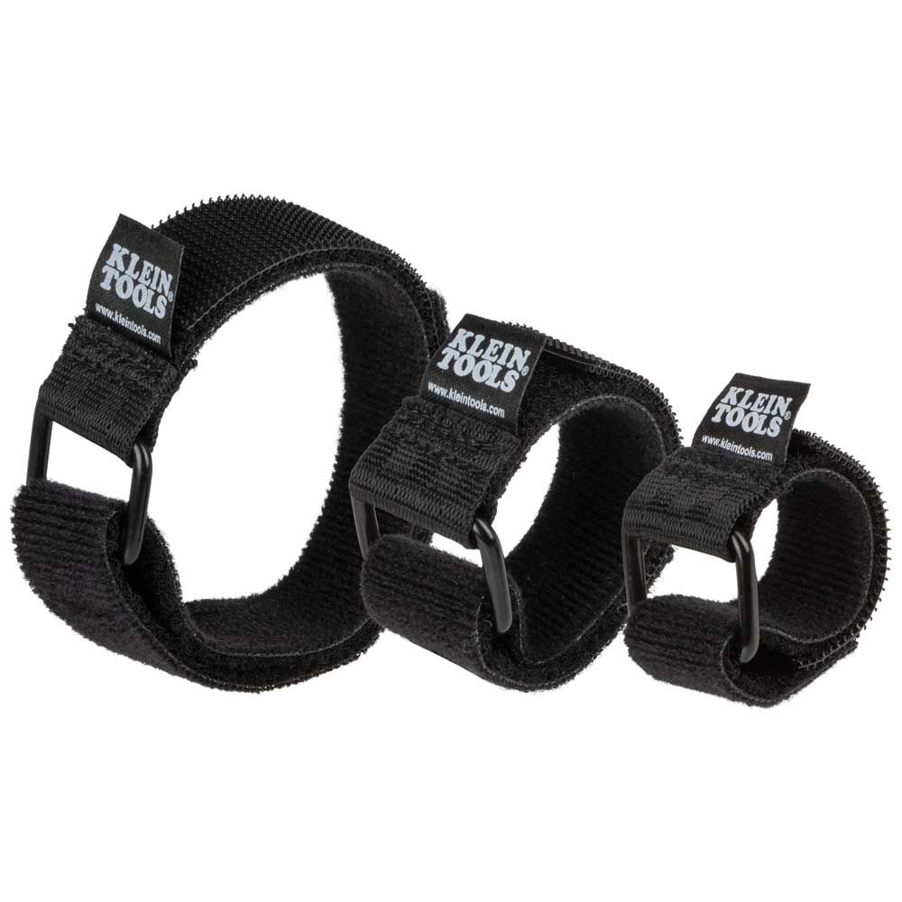 Klein Hook and Loop Cinch Straps, 6-Inch, 8-Inch and 14-Inch Multi-Pack # 450-600
