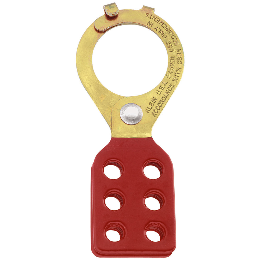 Klein Lockouts, 1-1/2-Inch Hasp, Interlocking Tabs # 45201