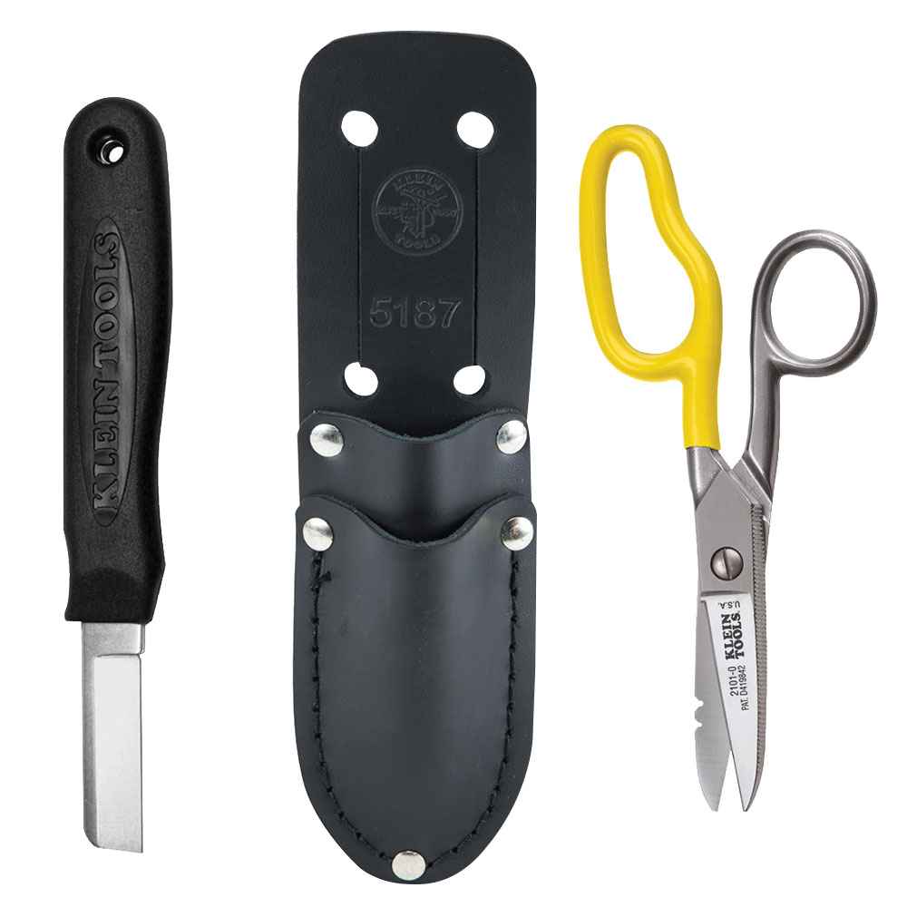 Klein Cable Splicer's Kit with Free-Fall Snip # 46039