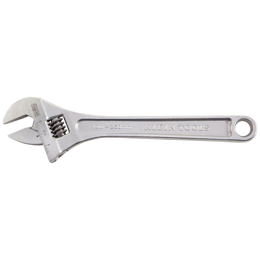 Klein Adjustable Wrench, Extra-Capacity, 10-Inch # 507-10