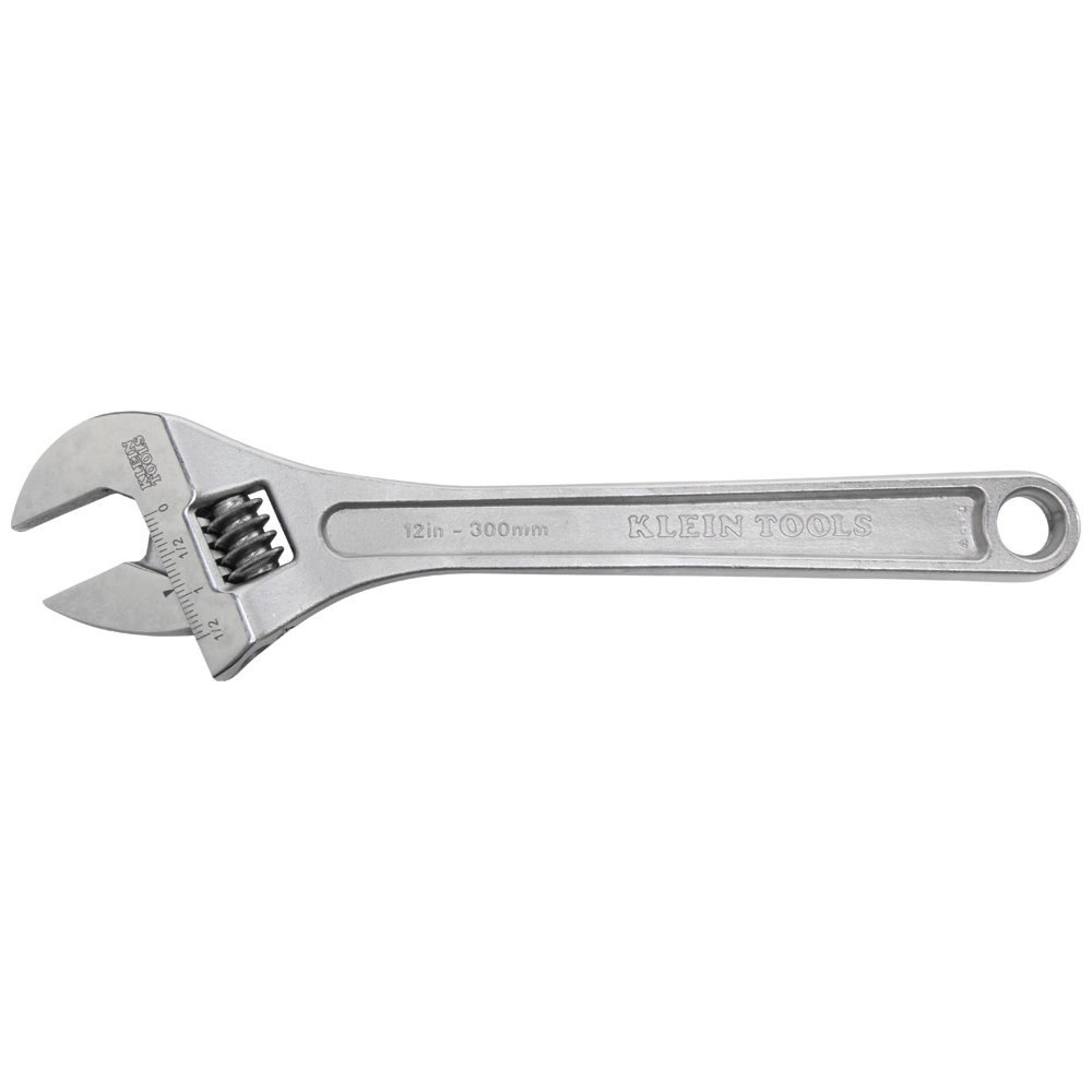 Klein Adjustable Wrench, Extra Capacity, 12-Inch # 507-12
