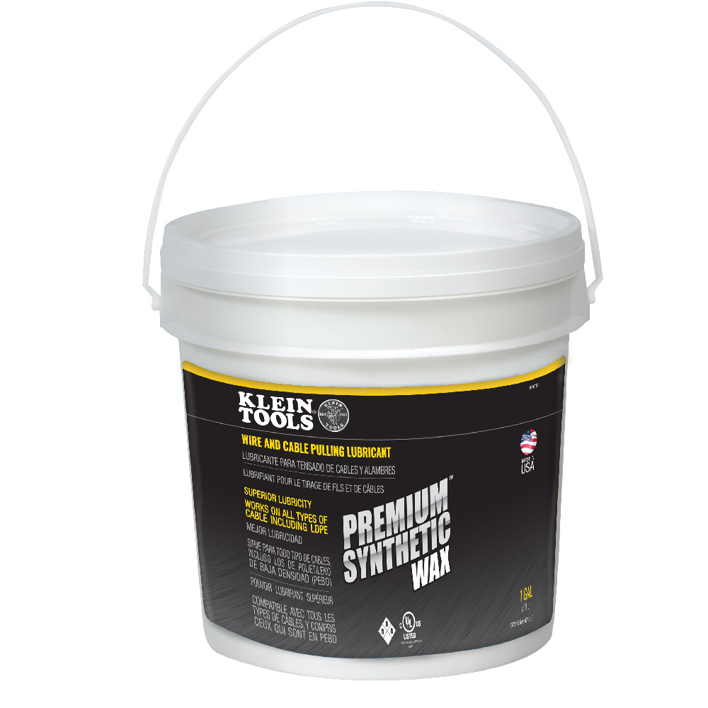 Klein Premium Synthetic Wax, One-Gallon Pail # 51012