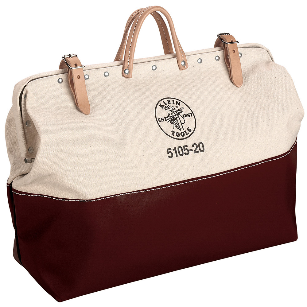 Klein High-Bottom Canvas Tool Bag, 20-Inch # 5105-20