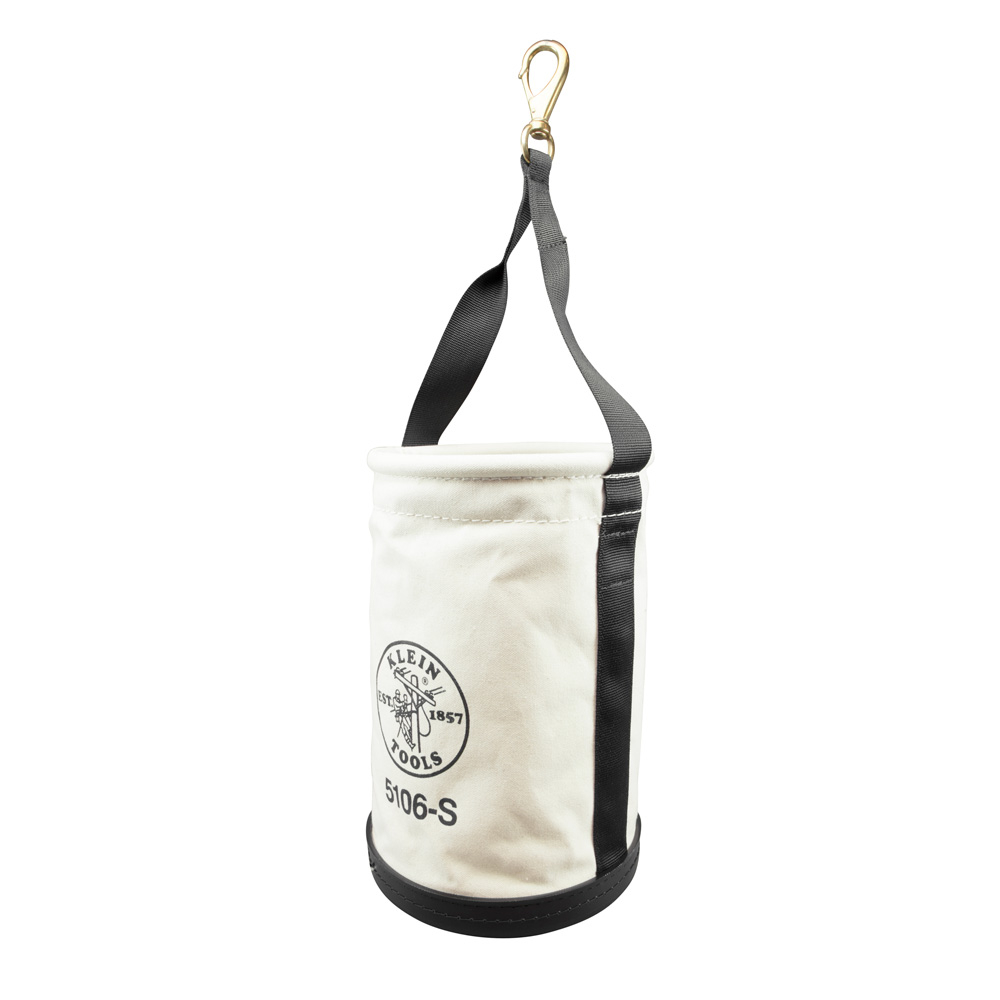Klein Straight Wall Bucket with Swivel Snap Hook # 5106S