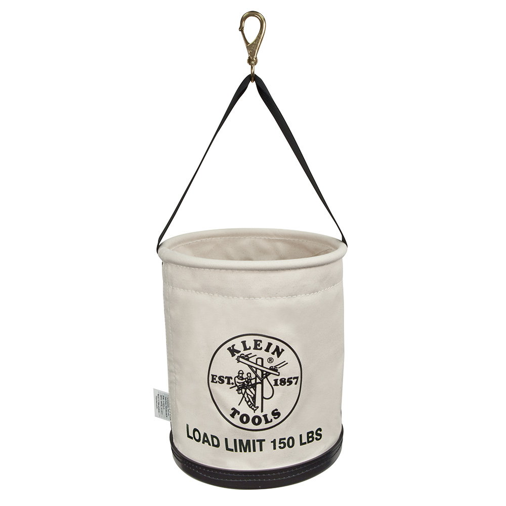 Klein Canvas Bucket, All-Purpose with Drain Holes, 12-Inch # 5109SLR