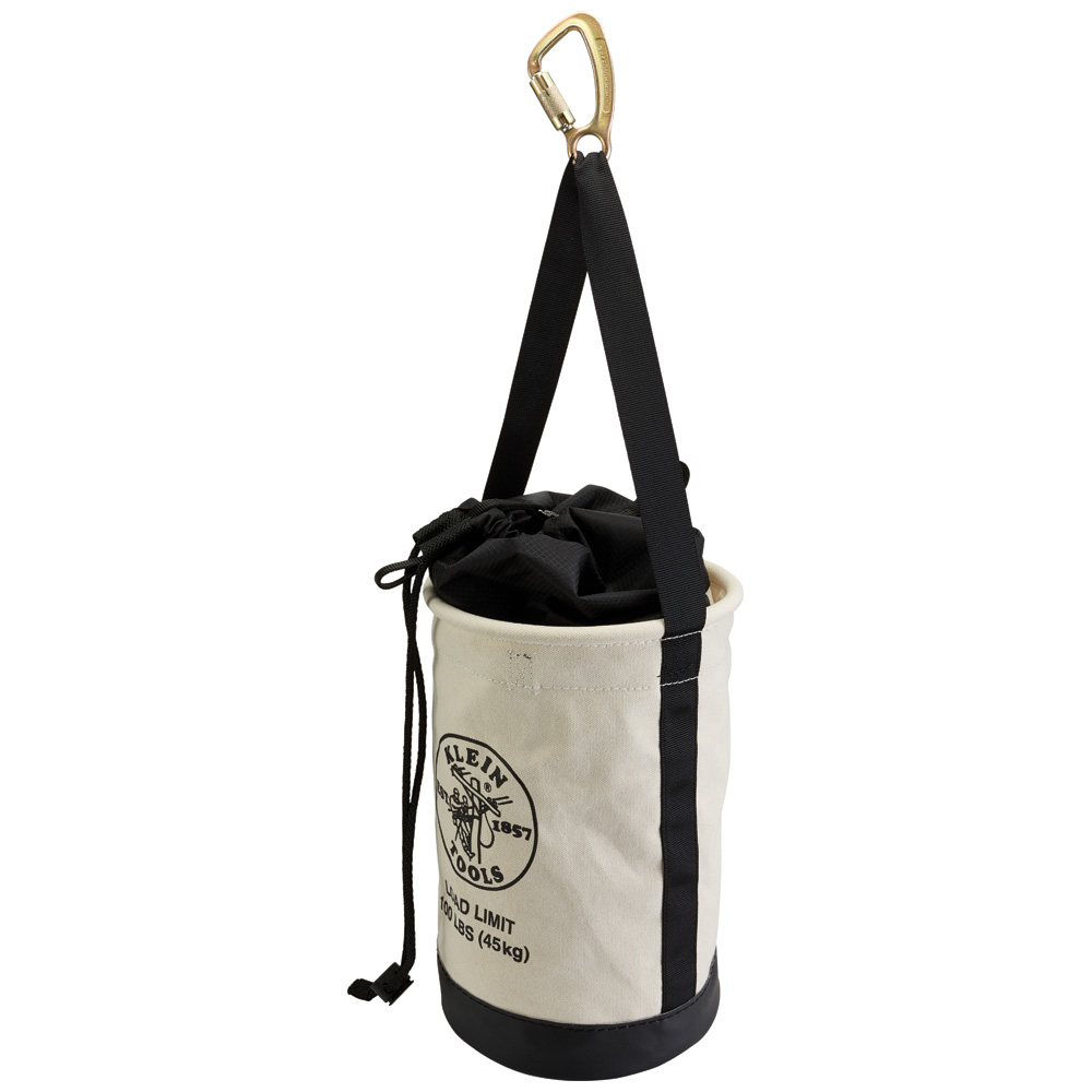 Klein Canvas Bucket with Drawstring Close, 17-Inch # 5114DSC