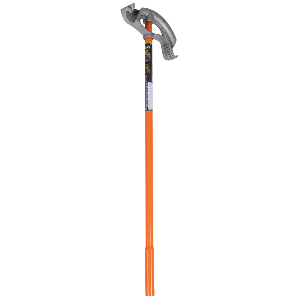 Klein Aluminum Conduit Bender Full Assembly, 3/4-Inch Emt with Angle Setter # 51607