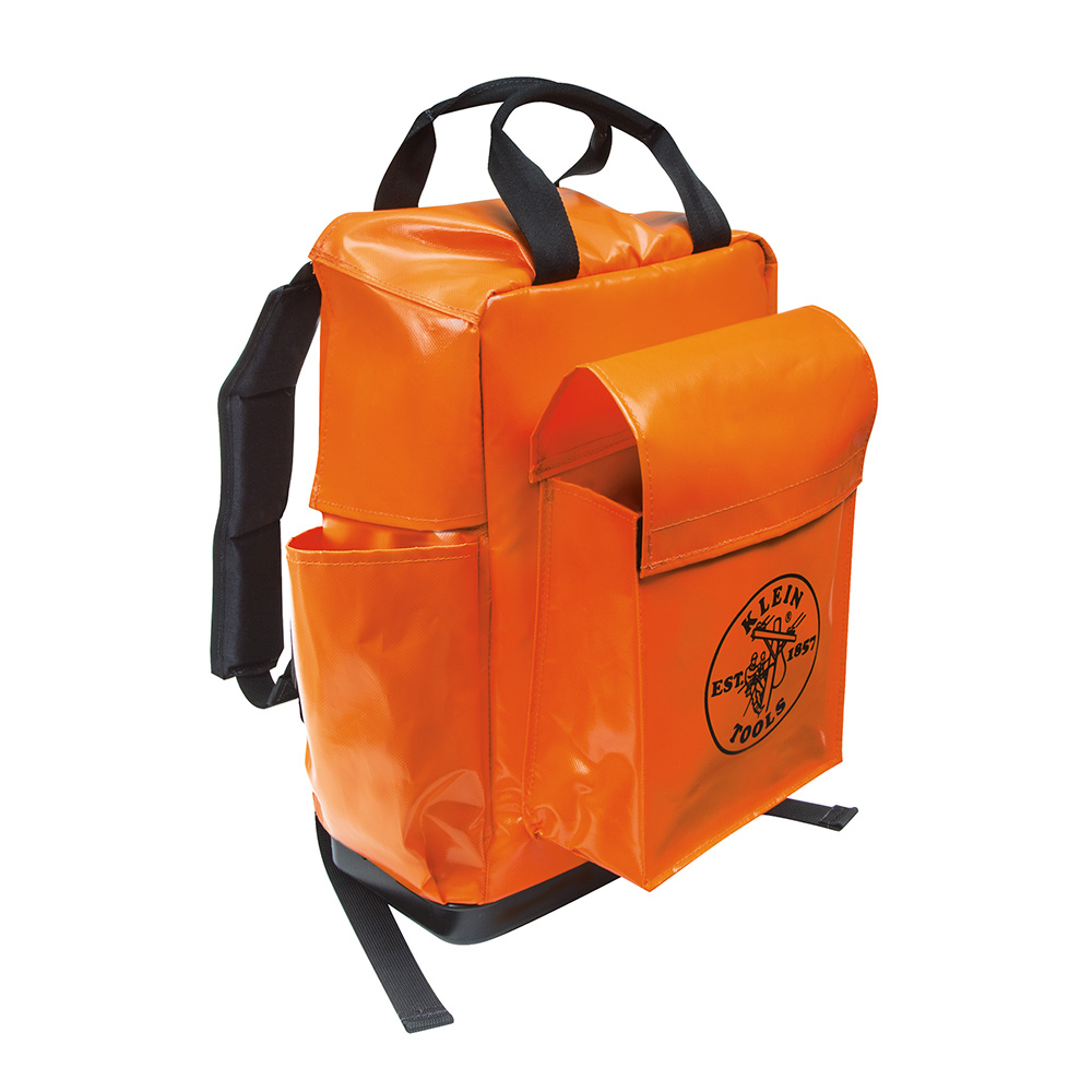 Klein Tool Bag Backpack, 18-Inch, Orange # 5185ORA