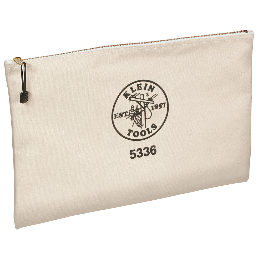 Klein Zipper Bag, Contractor's Portfolio, Canvas # 5336