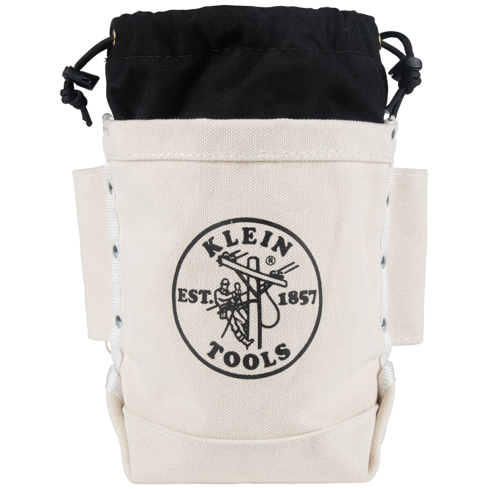 Klein Tool Bag, Extra Tall Top Closing Bolt Bag, 5 x 12 x 9-Inch # 5416TCP