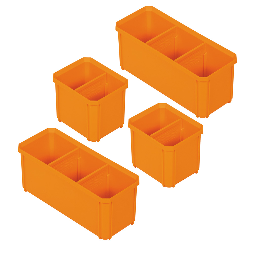 Klein MODbox Replacement Bins, Tall, 4-Pack # 54811MB