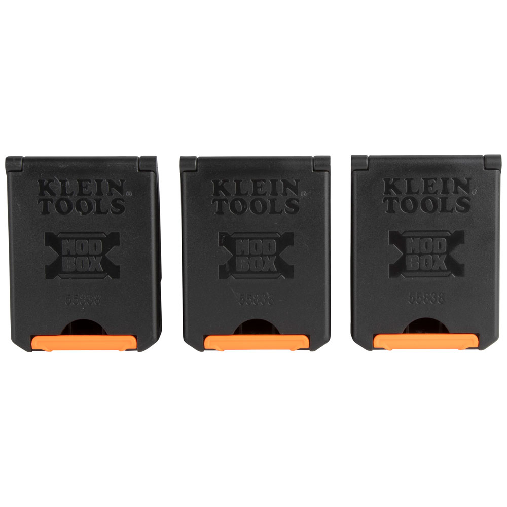 Klein MODbox Tool Belt Pouch Clips, 3-Pack # 55838MB