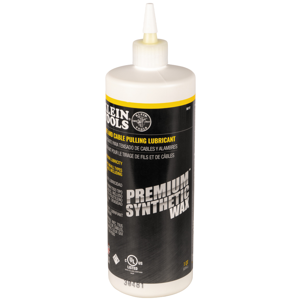 Klein Premium Synthetic Wax 1 Quart Bottle, 6-Pack # 56117
