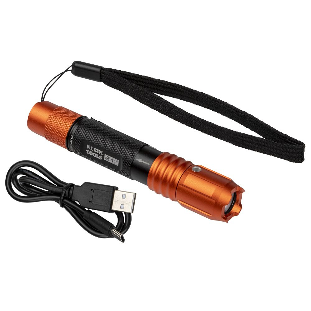 Klein Rechargeable Waterproof LED Pocket Light with Lanyard # 56411