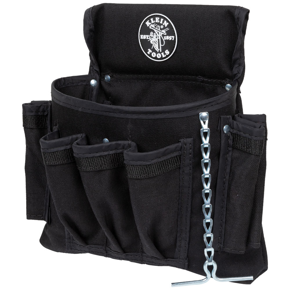 Klein PowerLine Series Electrician Tool Pouch, 18-Pocket # 5719