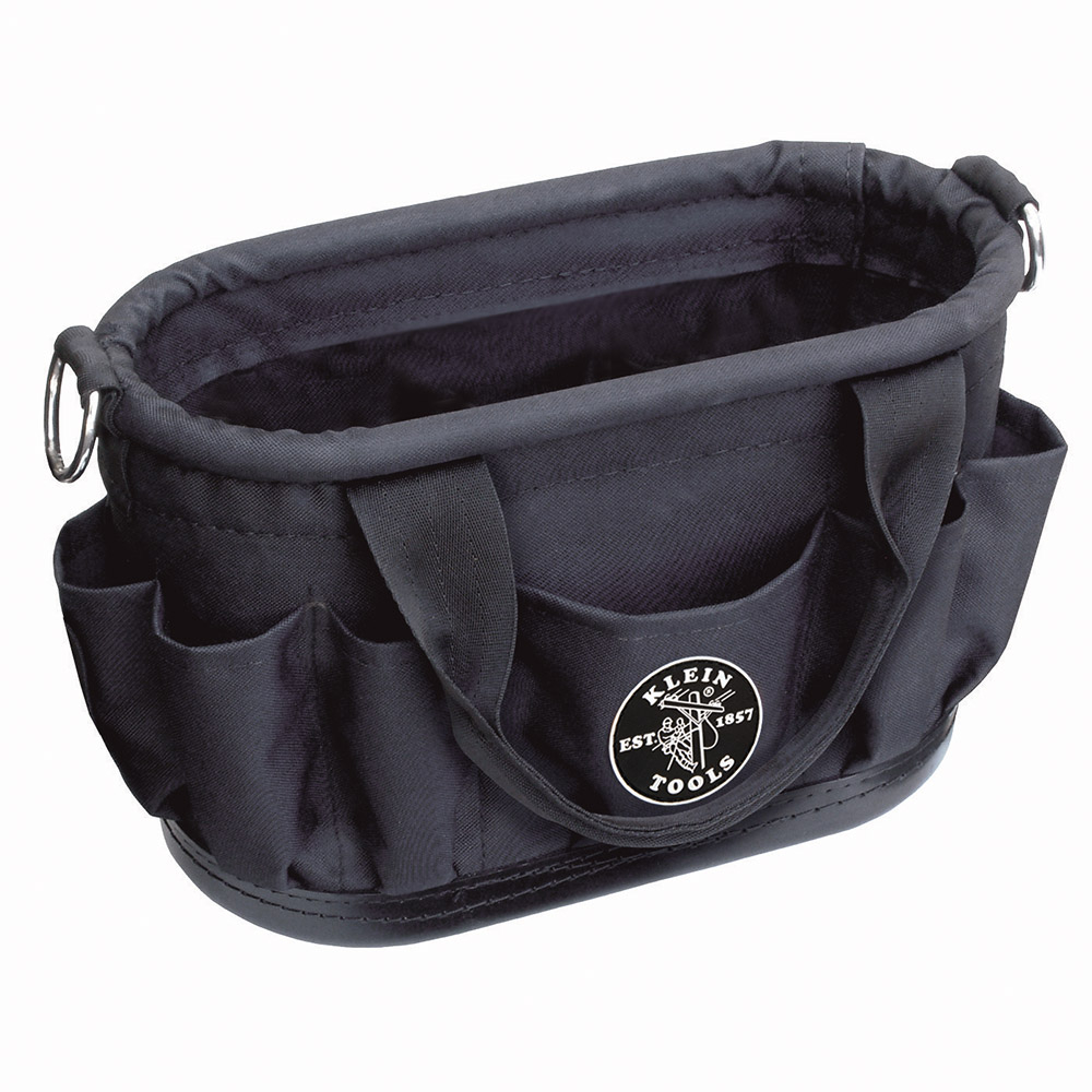Klein Tool Tote, Polyester, 7-Pocket with Drain Holes # 58886