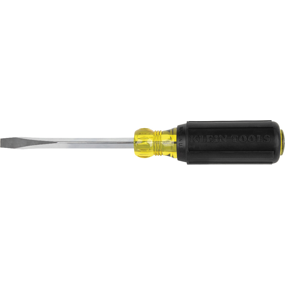 Klein 1/4-Inch Keystone Screwdriver, 4-Inch Square Shank # 600-4