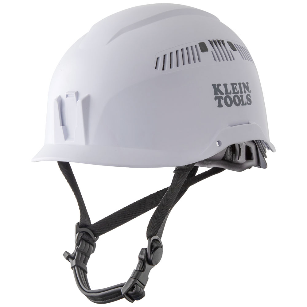 Klein Safety Helmet, Vented-Class C, White # 60149
