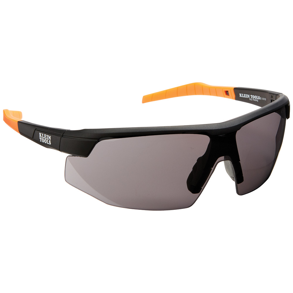 Klein Standard Safety Glasses, Gray Lens # 60160