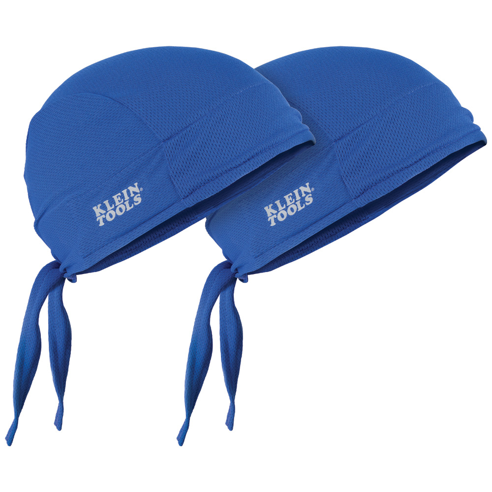 Klein Cooling Bandana, Blue, 2-Pack # 60180