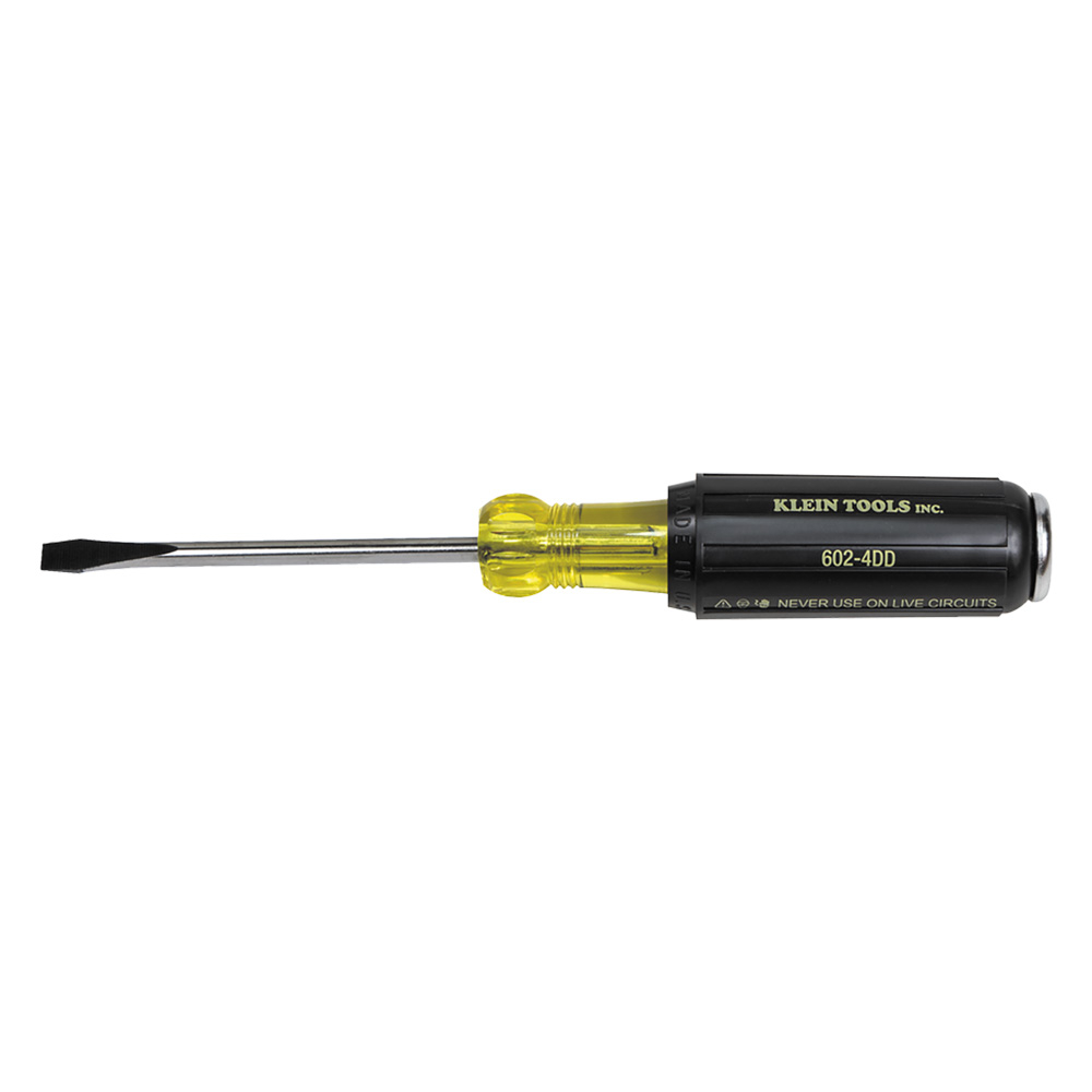 Klein 1/4-Inch Keystone Demolition Driver, 4-Inch Round Shank # 602-4DD
