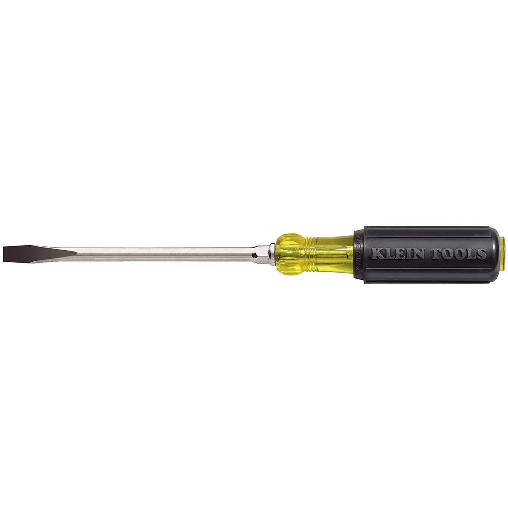 Klein 5/16-Inch Keystone Screwdriver, 6-Inch Round Shank # 602-6