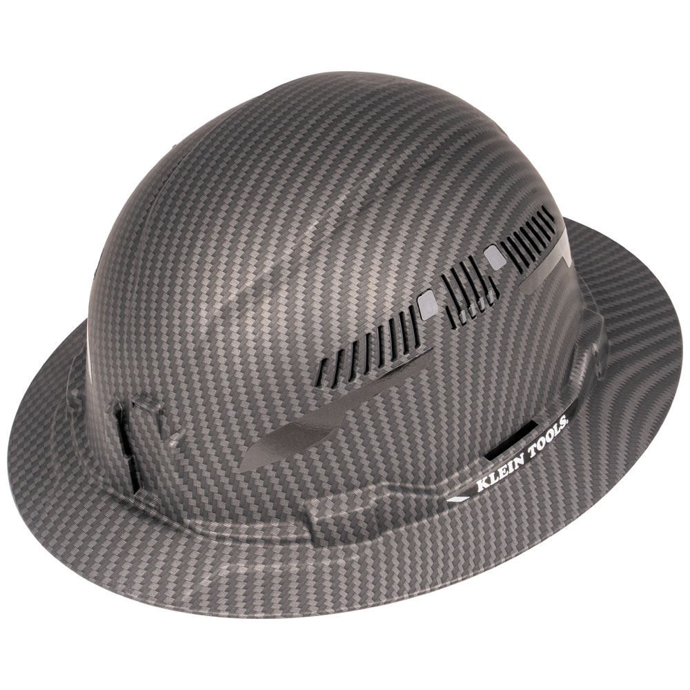 Klein Hard Hat, Premium KARBN Pattern, Vented Full Brim, Class C # 60626