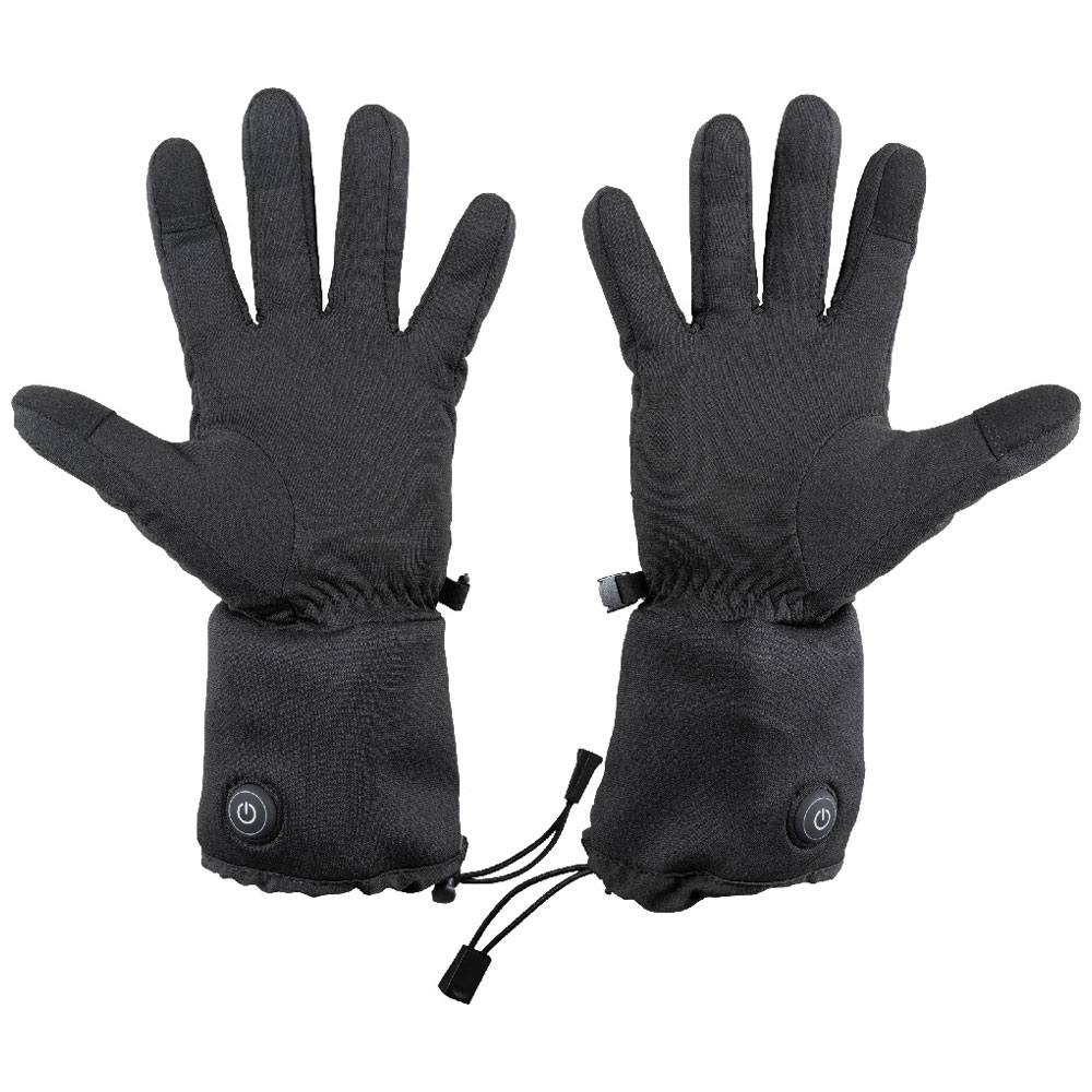 Klein Rechargeable Heated Work Glove Liners with Knit Dipped Gloves, Large # 60795
